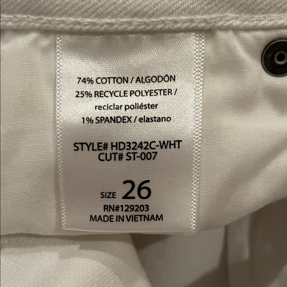 White Women's Jeans - Picture 6 of 6